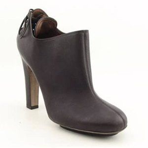 Banfi Zambrelli Vintage Italian Heeled Leather Boots NWOB